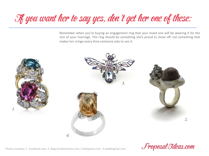 Ugliest Engagement Rings Proposal Ideas Blog