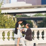 houston proposal idea with view