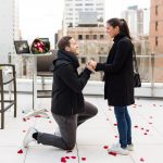 new york rooftop wedding proposal